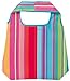 Produktbild moses. Shopper Bunte Streifen | Faltbare Einkaufstasche | umweltfreundlich, wiederverwendbar