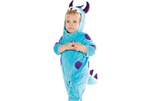 PRETEND TO BEE 1360 ZL5DZ Blue Onesie with Purple Spots