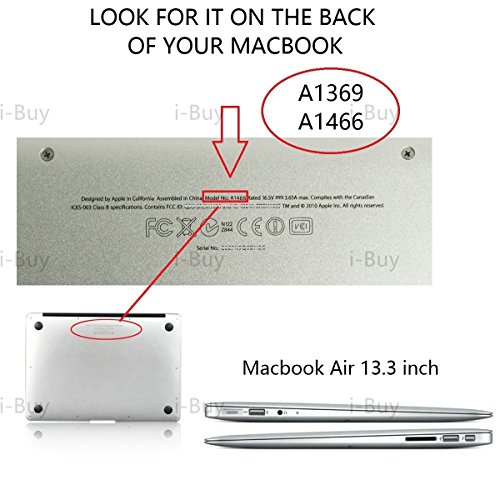i-Buy Harte Schutzh  lle H  lle f  r Apple Macbook Air 13   13 3 Zoll    Schutzfolie   Silikon Tastaturschutz   Anti-Staub-Stecker - Ros  gold