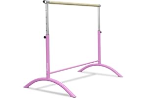 BEEMAT Studio Ballet Barre [Each] • Size: 110cm Length • Fully Adjustable • 2020 Design (Pink)