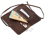 Tabaktasche Leder Dunkelbraun Gusti Leder „Jesse“ - 3