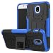 Produktbild Galaxy J3 2017 Hülle, Cmid High Impact Rugged Handytasche [Heavy Duty] [Nicht-Skid] Dual Layer [Ständer] Hard PC & TPU Silikon Gummi Defender Schutzhülle Case für Samsung Galaxy J3 2017 J330 (Blau)