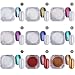 Born Pretty 1g Mirror Powder Gold Blue Purple Manicure Nail Art Glitter Chrome Pigment #7