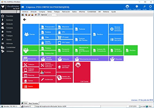 Software de Gesti  n TPV VisualMaster Comercios Licencia Est  ndar Perpetua