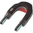 HoMedics Massaggiatore Collo e Cervicale, Massaggiatore Elettrico Portatile con Funzione di Riscaldamento, Cuscino con Calore