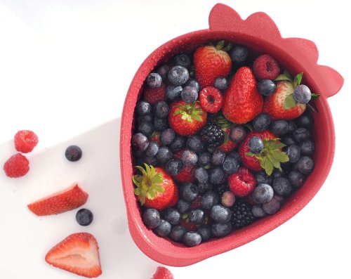 Norpro Erdbeer Mini-Sieb, Rot - 5