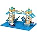 Produktbild nanoblock NBH-065 - Tower Bridge, Minibaustein 3D-Puzzle, Sights to See Serie, 580 Teile, Schwierigkeitsstufe 3, schwer