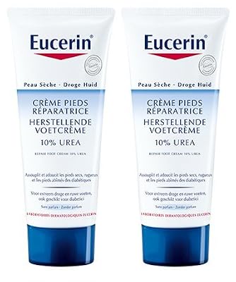 Eucerin Crème Pieds Réparatrice 10% Urée Lot de 2x100ml