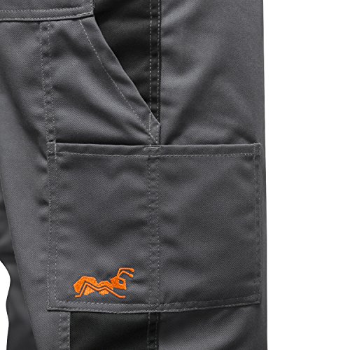 KERMEN – Arbeitshose Berlin Pro Bundhose 280 GR Schwarz Grau – made in EU - 6