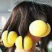MLMSY Soft Sponge Roll Ball Hair Curlers Balls Hair Care Foam Hair Roller DIY Hair Styling Tools Salon Accessory Hairstyle Maker (yellow 5 Pcs)