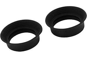Weiche Gummi Okular Augenmuschel, Scope Okular Augenschutzschale für 28-32 Mm Mikroskop Monokular Binokular Okular, mit Einem Innendurchmesser von 30 Mm