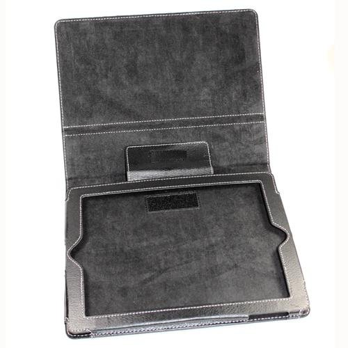 MDA HOUAPIPAD2 schwarze Echtleder Tablet-Tasche für Apple iPad 2 WiFi - 5
