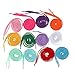 Produktbild 12 Paare 8mm breite Schnürsenkel Schnürsenkel Turnschuhe Schuhe String 12 FarbenFarbige Schnürsenkel 12 Paar (12 Farben)