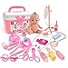Produktbild Kinderarztkoffer, Vicoki Arztkoffer mit 21 tlg Doktor Set für Kinder ab 3 Jahren, 22×16×16cm (Rosa)