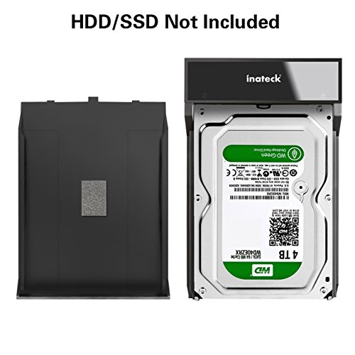 Inateck USB 3.0 externe festplatten Dockingstation für 2.5 3.5 Zoll SATA-I, SATA-II, SATA-III, SATA SSD und HDD Festplatten, mit 12V 2A Netzteilompatible - 5