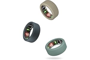 SimpleThings Ochraniacz na Smart Ring kompatybilny z Oura Ring Gen4/3, RingConn/Ultrahuman/Samsung Galaxy, odporne na zarysowania silikonowe etui ochronne