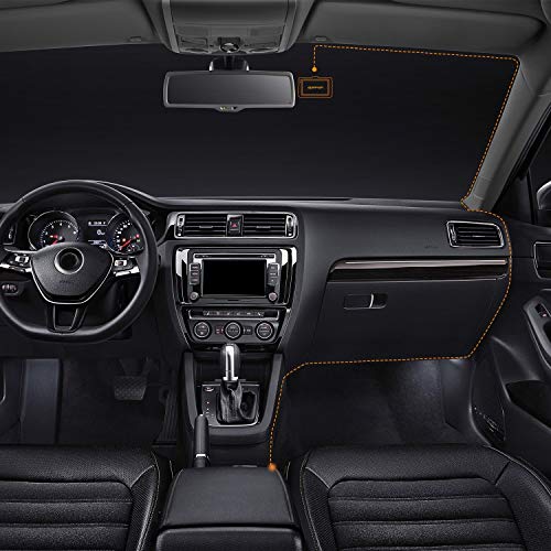 APEMAN Full HD 1080P Dashcam Autokamera Video Recorder mit 170° Weitwinkelobjektiv, 3 Zoll LCD-Bildschirm, WDR, Bewegungserkennung, Parkmonitor, Loop-Aufnahme, Nachtsicht und G-Sensor - 7