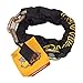 Produktbild Bike Lock Kette - Heavy Duty Fahrrad Motorrad Fahrrad Edelstahl Kette - Motorrad Zubehör - Wetterfest - Sicherheitsschlösser - 10mm Durchmesser x 1200mm Länge - Modell 918