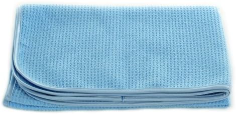 Simplee Cleen Ultra-Microfiber Extra Thirsty BLUE Drying Towel 25"x36"