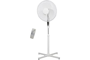 EcoPrice® - Ventilatore A Piantana 45W Con Telecomando Pale Da 40cm VEP442MR