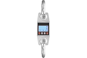 Hyindoor 3T 3000kg Elektronische Kranwaage Digitale Hängewaage Heavy Duty Crane Scale Industrie Kranwaage mit Haken
