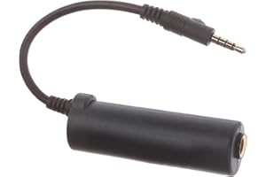 ROSOJODG Black Guitar Interface I-Rig Converter Replacement Guitar for Phone Guitar Audio Interface Phone Tuner Lightweight Audio Adapter for iPhone,iPad and Android Smartphones and Tablets Practical Processed