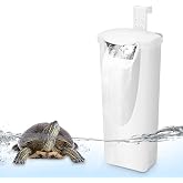 Funien Aquarium Silent Internal Filter, Cascade Turtle Internal Filter, 3W Low Level Water Cleaning Pump Filtration for Small