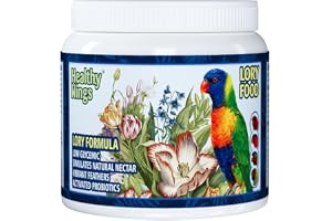 SAN FRANCISCO BAY BRAND Healthy Wings Lory Food, Natural Nectar Formula with Probiotics, 500g