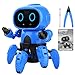 Produktbild UNIROI Elektrischer intelligenter Roboter, Mini DIY Montageroboter, Lernspielzeug Intelligente Kits für Jungen Kinder Blau UD038