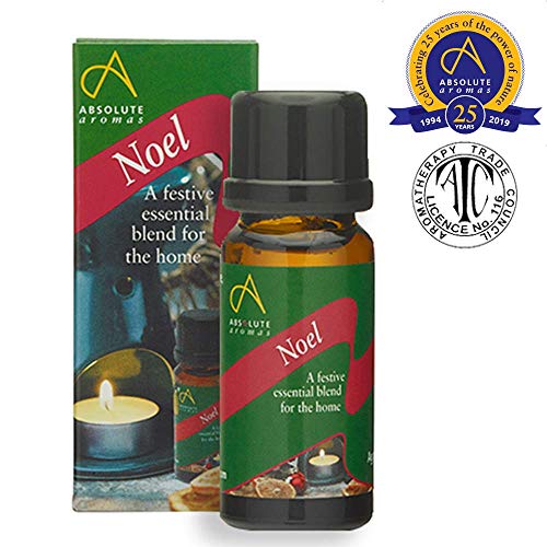 Absolute Aromas Noel Festive Essential Oil Blend (10ml) - A Blend of 6 100% Pure, Natural Winter Essential Oils for Diffusers and Oil Burners over the Christmas period