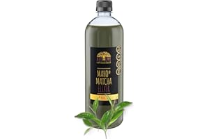 Alchemy Maho Matcha Cordial Elixir Syrup, Latte Superfood, Delicious Healthy Drink, Japanese Tea, Vegan & Gluten Free Coffee Alternative (1 x 750ml)