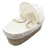 Kinder Valley Vanilla Waffle Moses Basket