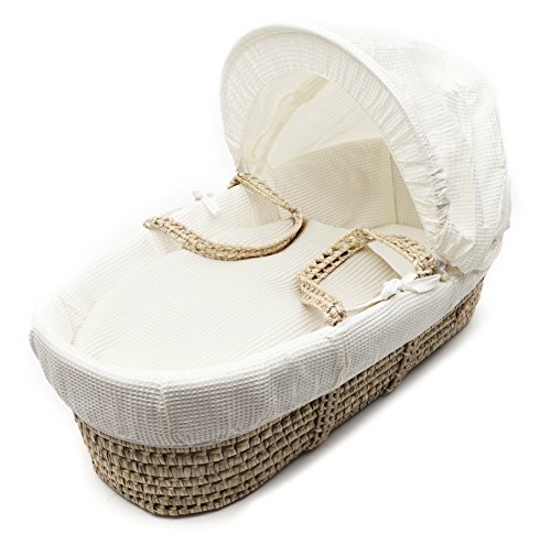 Kinder Valley Vanilla Waffle Moses Basket
