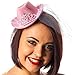 Produktbild Party-Teufel Mini Cowboyhut mit Tiara und Brautschleier auf Haarreifen Accessoire Junggesellenabschied Junggesellinnenabschied Brautparty Bridal Shower