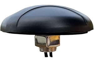 UniteCom Antenne MiMo à Double entrée très résistante, câbles de 3 mètres, connecteurs SMA mâles, Montage à vis traversantes, étanche IP67, Montage Externe en Vrac.