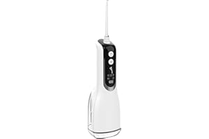 ILESTDG Luxecare Luxe Water Flosser, IPX7 Waterproof Double Flosser for Home Travel White (White)