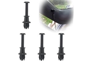 LJFEA Lot de 4 clips pour tablette, sangles de fixation pour tablette, clip pour corde, support de bouton, support pour couvercle, support de fixation pour crochet de tablette avec (clou)