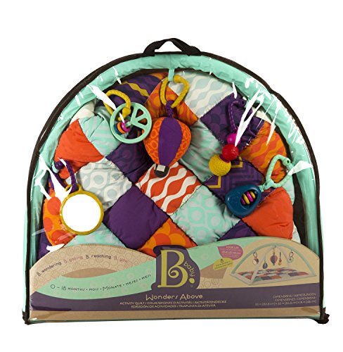B Baby Wonders Above Activity Quilt (83.8 x 83.8 x 149.2 cms, 0-18 Months)