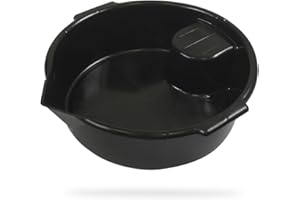 GREENSTAR PRESSOL - Bac De Vidange En Plastique - Multi-Usage - Nettoyage Ou Vidange - Bec À Bord Surélevé - Graduation Intérieure - 400 x 120 mm - 6 L