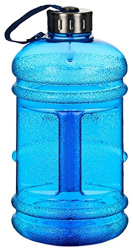 VITABOTTLES Gym Bottle Fitness Trinkflasche 2.2 Liter 2200ml XXL BPA-frei DHEP-frei Sport Water Jug Wasserkanister Water Gallon / Empfohlene Trinkmenge über den Tag - 5