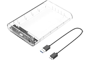 ORICO Case Hard Disk 3.5/2.5 USB 3.0 Interfaccia SATA da 3,5 Pollici SSD/HDD Disco Rigido Portatile con Protocollo di Trasferimento UASP (3139U3)