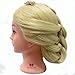 Neverland Professional 24" 50% Real Human Hair Training Head With Free Clamp For College and Professional Use Blonde #613
