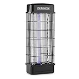 DURAMAXX Mosquito Buster 5000 Lámpara antimosquitos Matainsectos UV Luz negra (15W potencia, mata mosquito mosca bicho, bajo consumo, fácil limpieza insectos muertos, descarga eléctrica, exterminador eléctrico alta tensión)