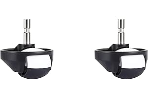 MIRTUX Zestaw 2 przednich kół Kompatybilny z Roomba 500, 600, 700, 800, 900, E, i, S. Robot Odkurzacz kompatybilny z romba irobot Akcesoria i zamiennik romba