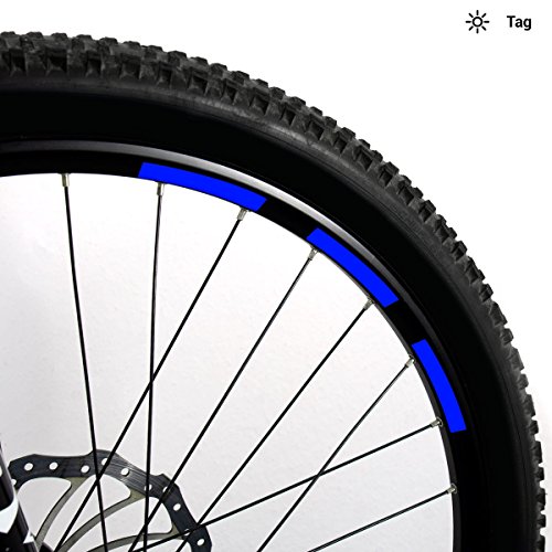 Motoking Reflektor-Aufkleber-Set für Mountainbike oder Fahrrad, reflektierend, 10mm - 2
