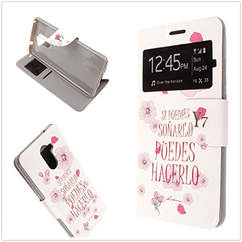 Misemiya    Coque   tui pour Huawei Y7 2017 -   tui   Protecteur Verre Tremp    Cover DESIGEN Stand B62