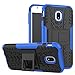 Produktbild Skytar Galaxy J3 2017 Tasche,Handy hülle für Samsung J3 2017,2IN1 Hybrid Soft Flex TPU Silikon & Hart PC Schutzhülle Back Case Cover für Samsung Galaxy J3 2017 DUOS / SM-J330F Hülle mit kickstand,Blau
