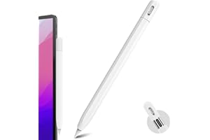 BEAUDOM Custodia in Silicone per Apple Pencil USB-C Antiscivolo Case Compatibile (Bianco)