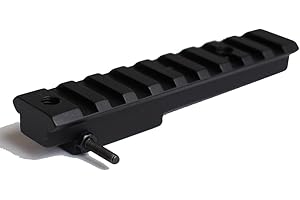 noga Caccia Tactical Mosin Nagant M44 M91 / 30 M39 M38 Supporto Cannocchiale Corto 9 Slot 20mm Picatinny Rail Mount