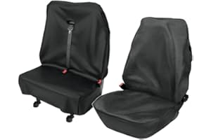 GTTCCG pitshop24 (602266FD Transporter Kunstleder Sitzbezüge Werkstattbezug Fahrersitz Doppelbank